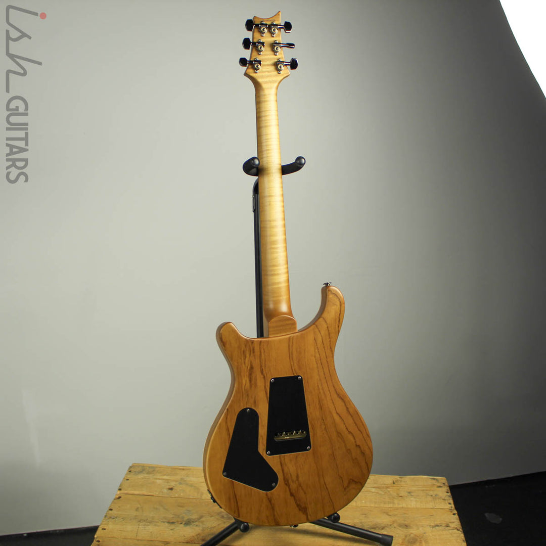 2019 PRS Wood Library Custom 24-08 10 Top Quilted Maple Vintage Natural Satin