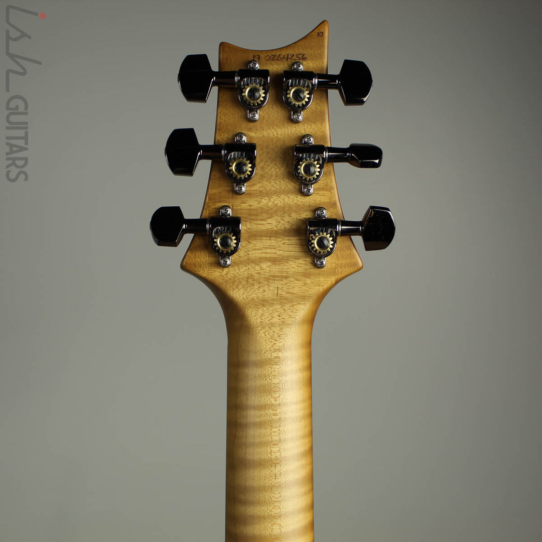 2019 PRS Wood Library Custom 24-08 10 Top Quilted Maple Vintage Natural Satin