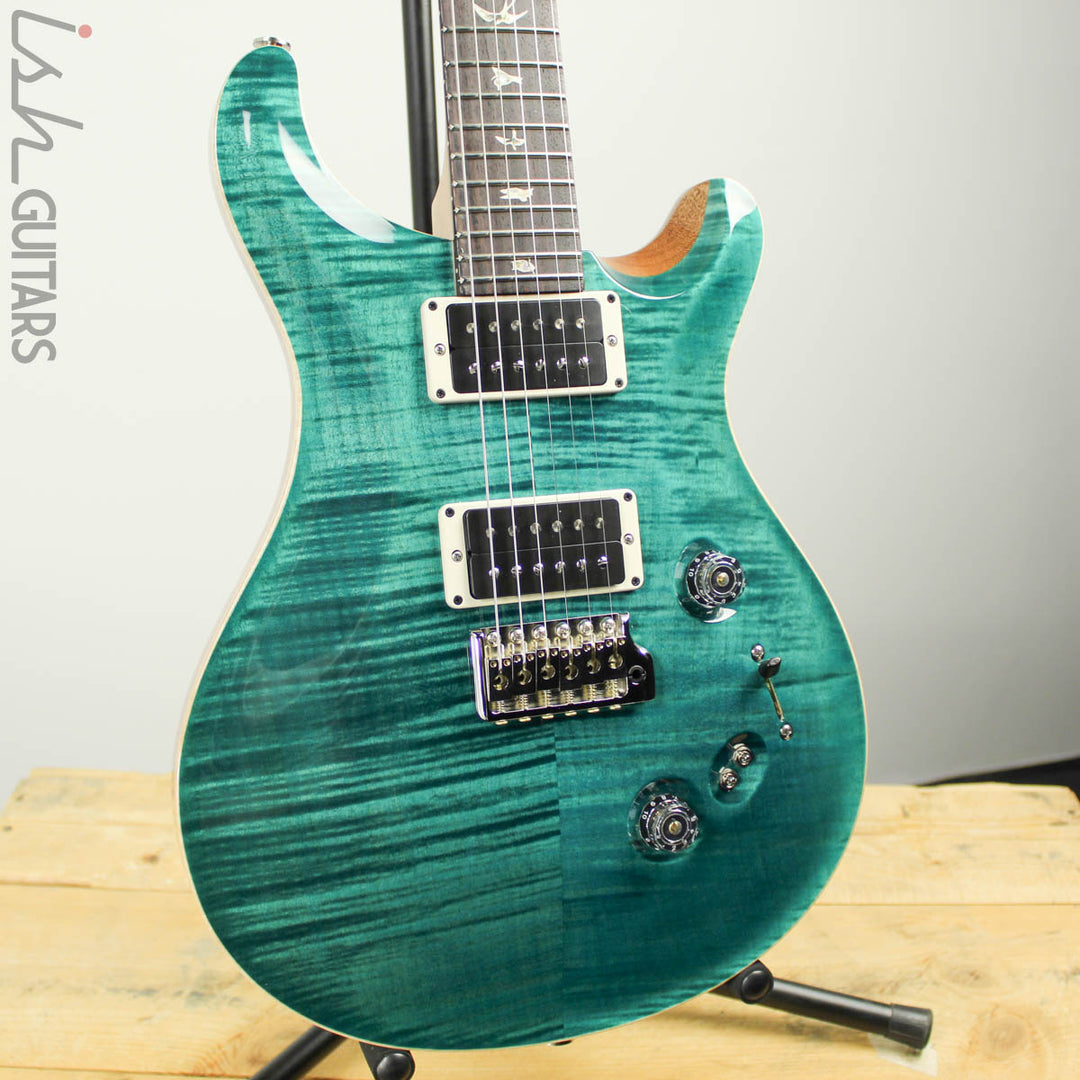 2019 PRS Custom 24-08 Custom Turquoise Finish Pattern Thin Neck