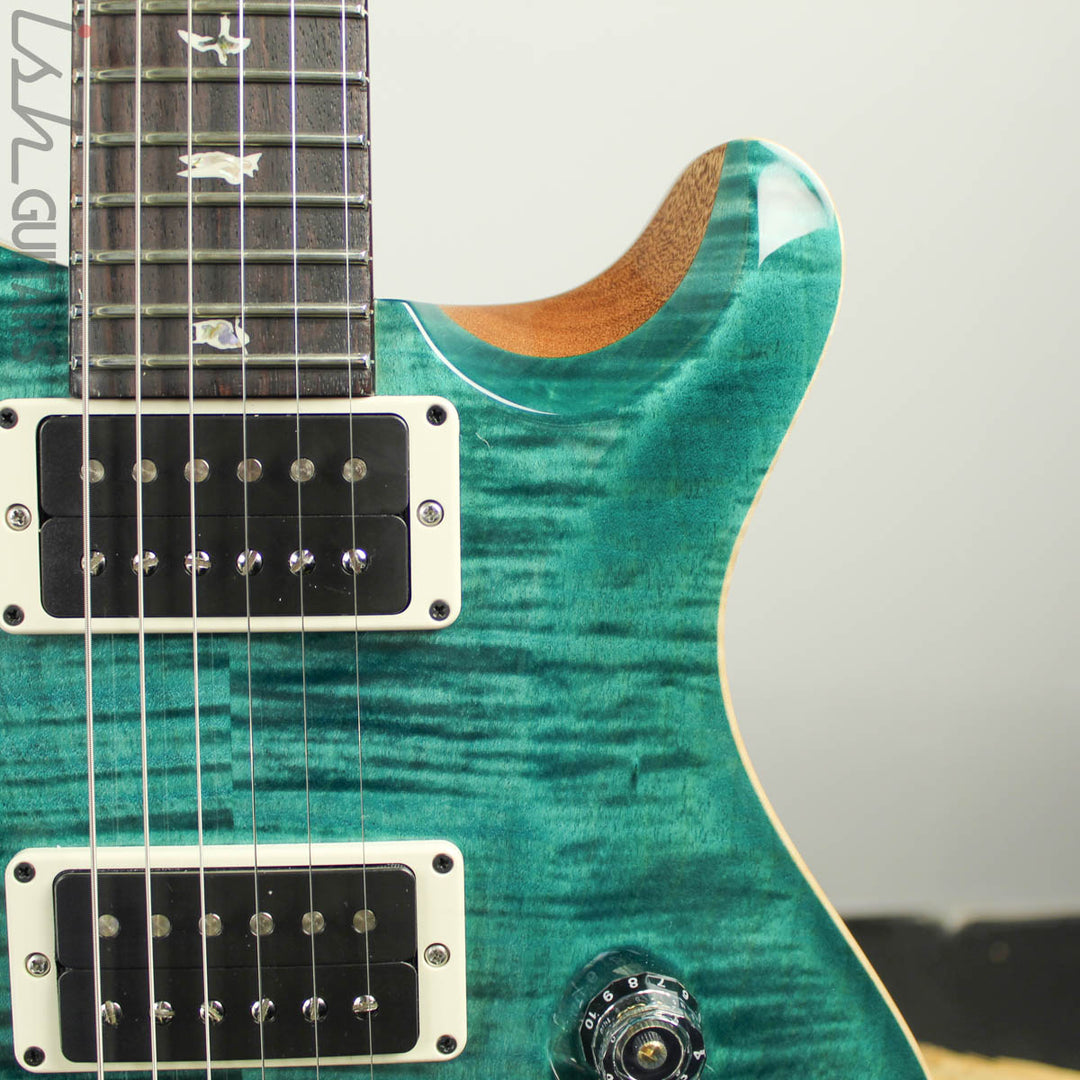 2019 PRS Custom 24-08 Custom Turquoise Finish Pattern Thin Neck
