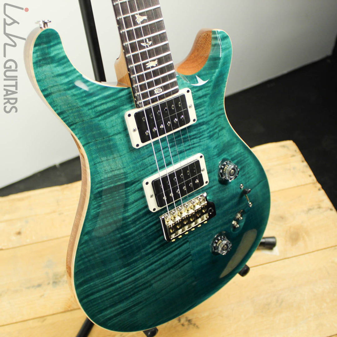 2019 PRS Custom 24-08 Custom Turquoise Finish Pattern Thin Neck