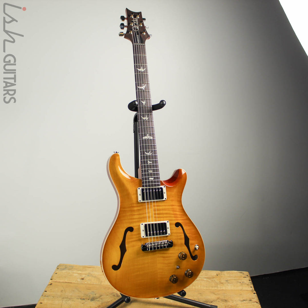2019 PRS Hollowbody II Piezo Faded McCarty Burst