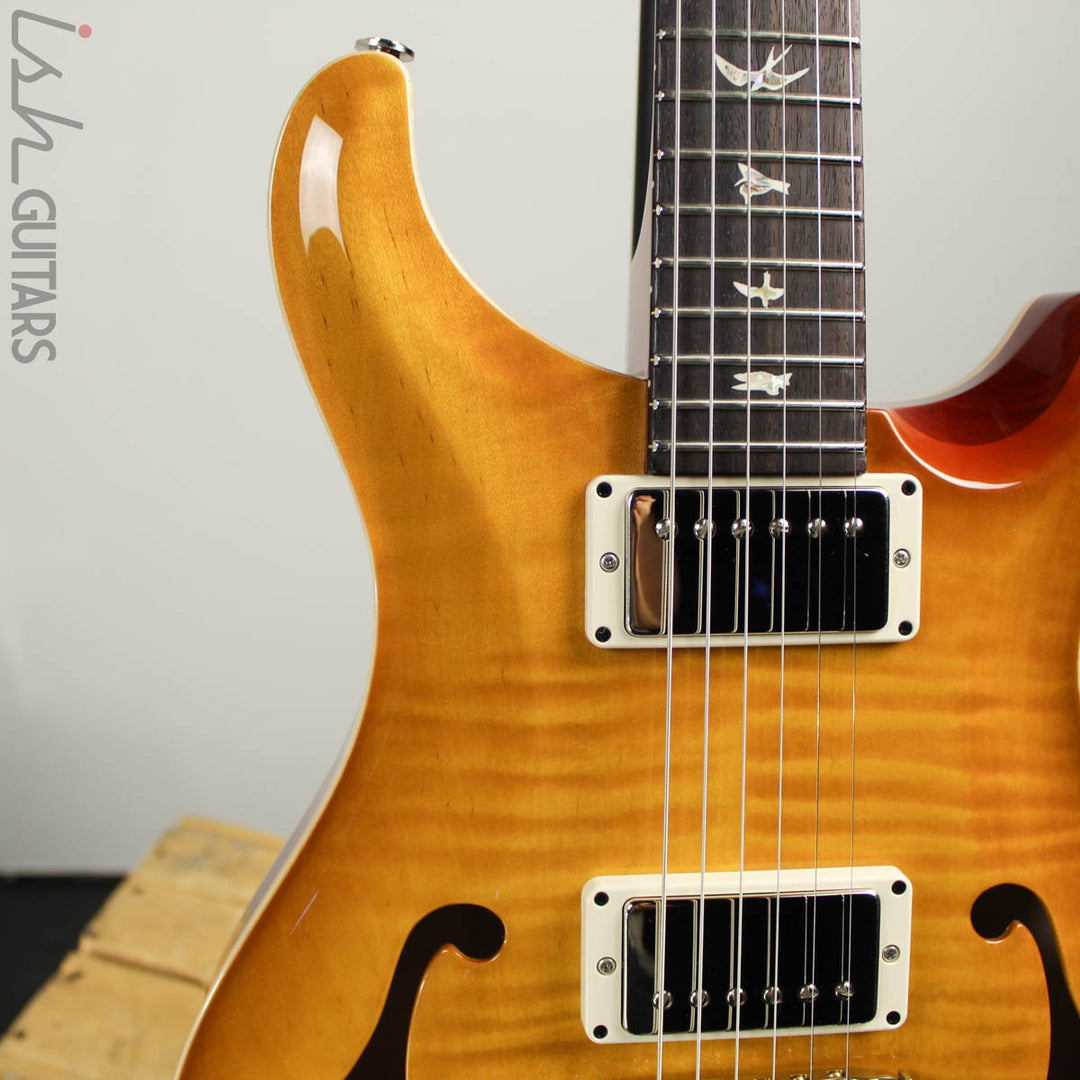 2019 PRS Hollowbody II Piezo Faded McCarty Burst