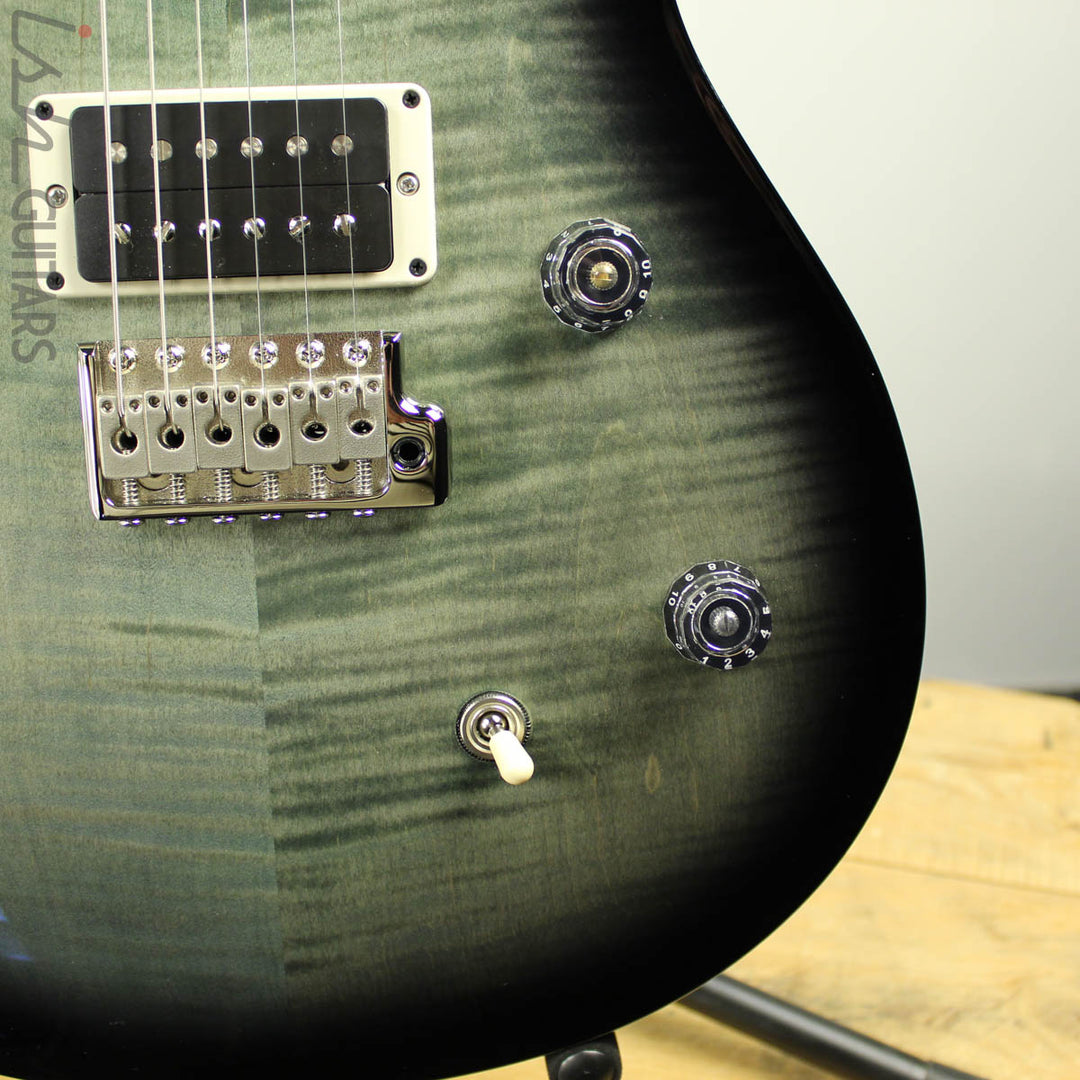 2019 PRS CE 24 Semi-Hollow Trampas Green Smokewrap Burst