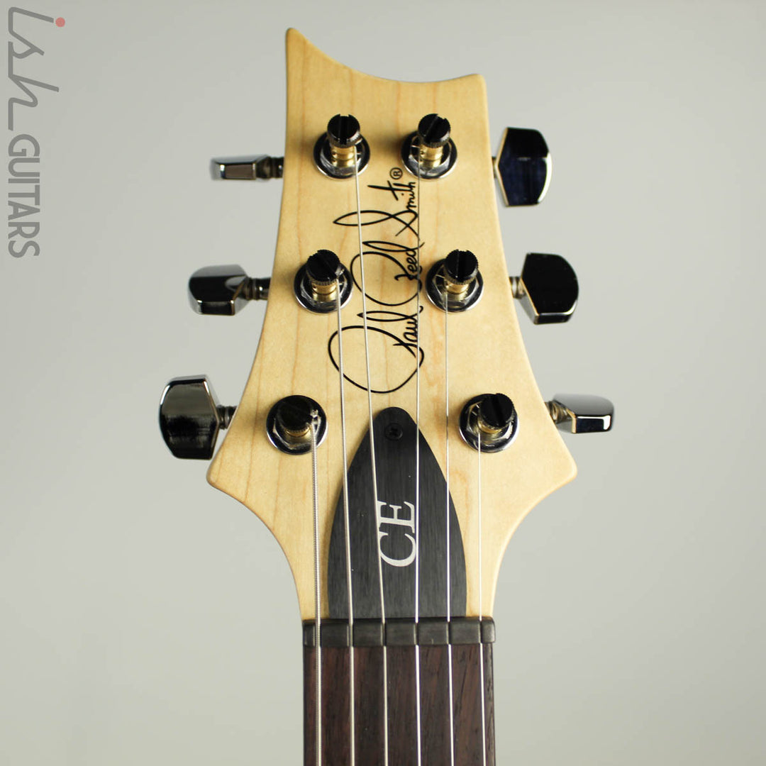2019 PRS CE 24 Semi-Hollow Trampas Green Smokewrap Burst