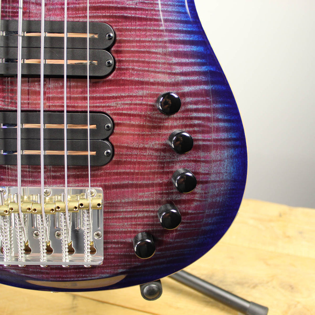PRS Gary Grainger GG5 5-String 10 Top Violet Blue Burst