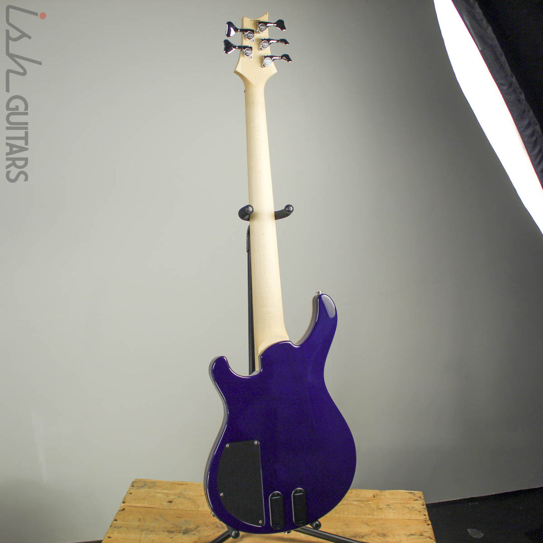 PRS Gary Grainger GG5 5-String 10 Top Violet Blue Burst
