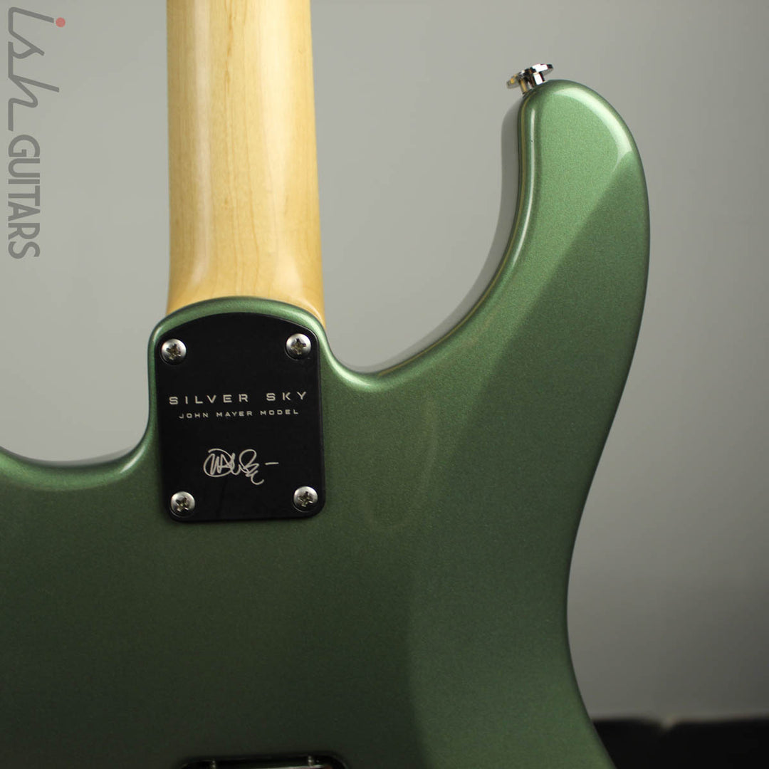 2019 PRS Paul Reed Smith John Mayer Silver Sky Orion Green