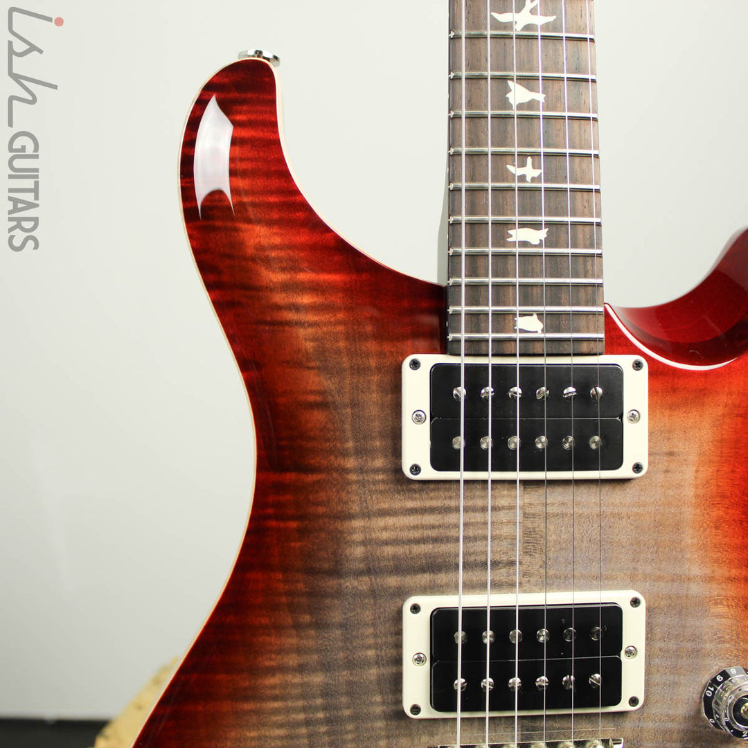 2019 PRS CE 24 Charcoal Cherry Burst