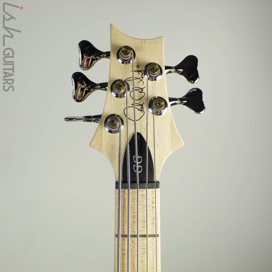2019 PRS Gary Grainger 5-String Bass Salmon Smokeburst Maple Fretboard