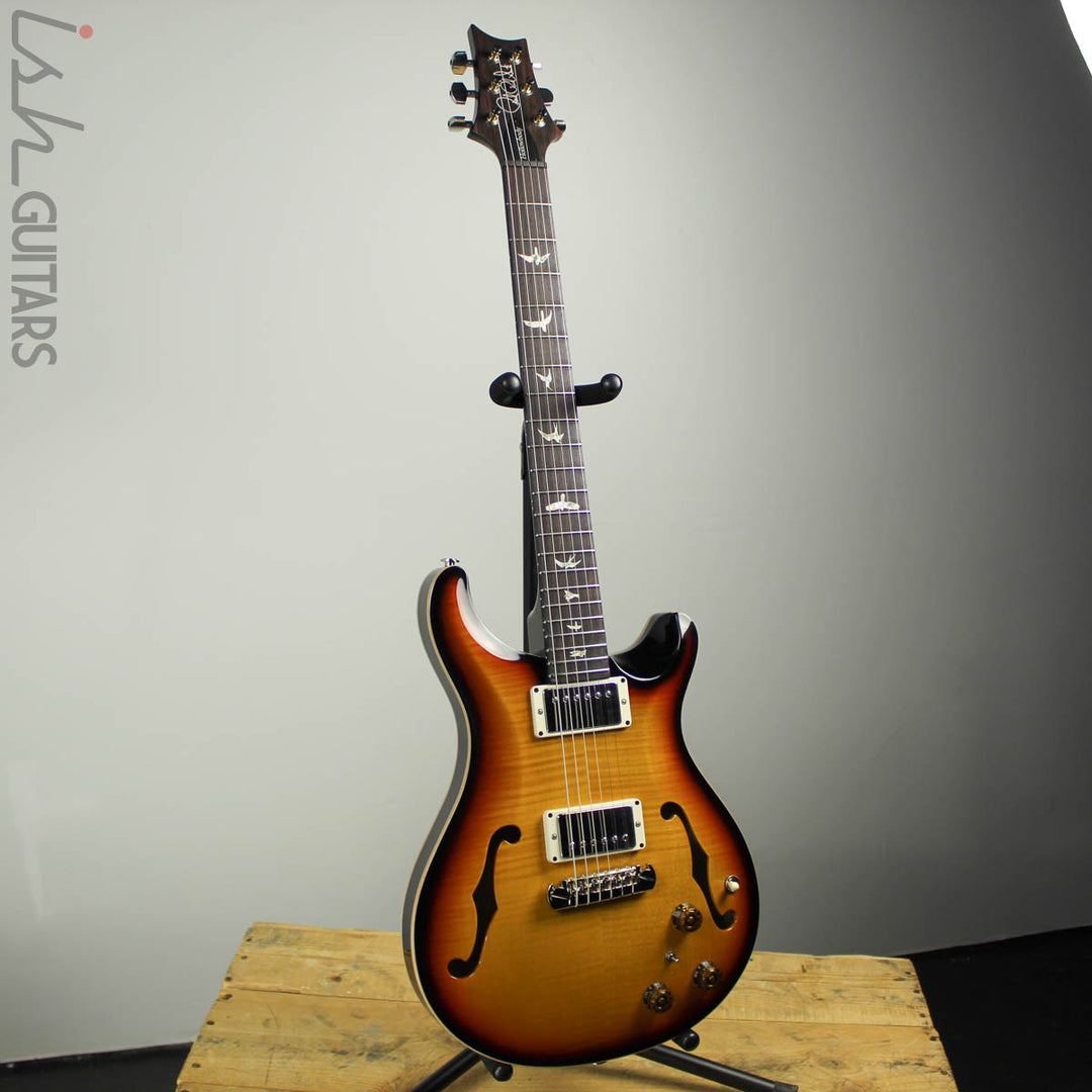 2019 Paul Reed Smith PRS Hollowbody II Piezo Tri-Color Sunburst
