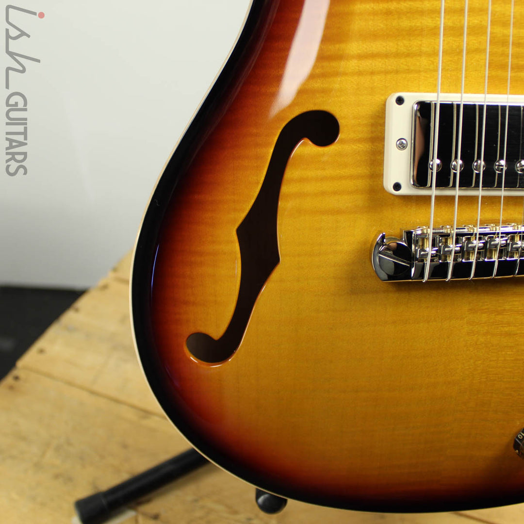 2019 Paul Reed Smith PRS Hollowbody II Piezo Tri-Color Sunburst