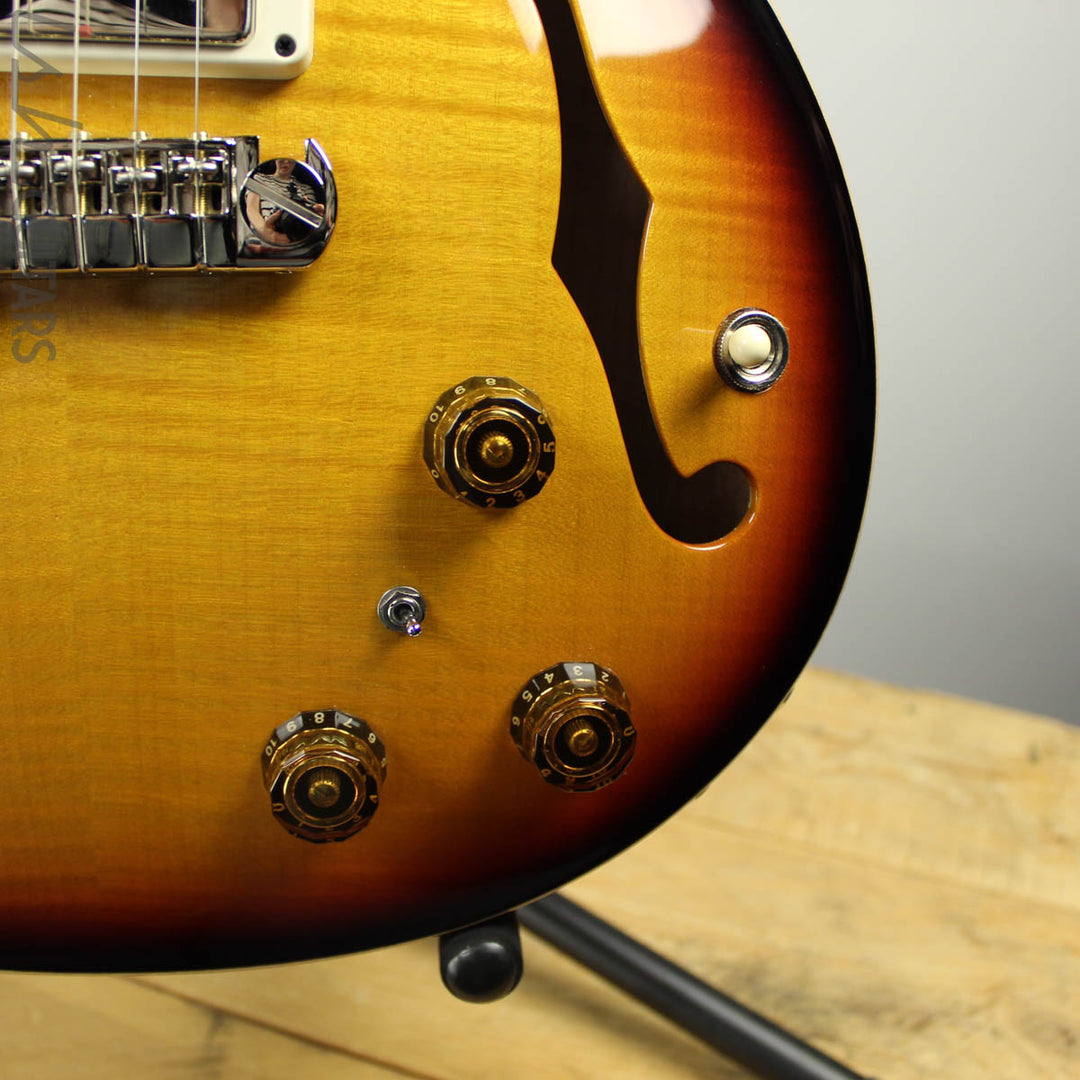2019 Paul Reed Smith PRS Hollowbody II Piezo Tri-Color Sunburst