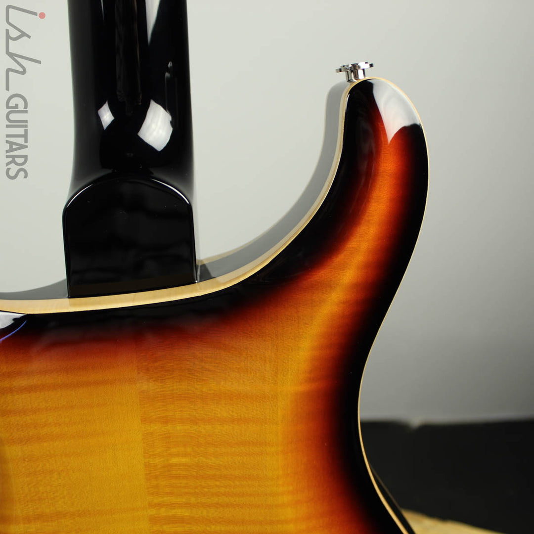 2019 Paul Reed Smith PRS Hollowbody II Piezo Tri-Color Sunburst