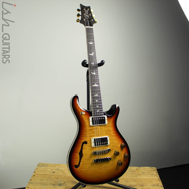 2019 Paul Reed Smith PRS McCarty 594 Semi Hollow 10 Top Tri-Color Sunburst