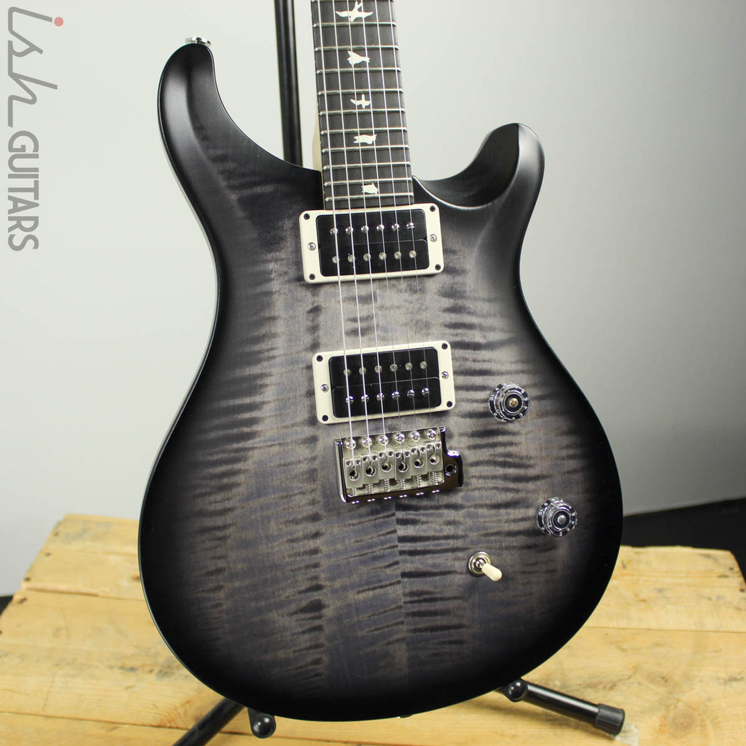 2019 Paul Reed Smith PRS CE 24 Custom Grey Black Smokewrap Satin