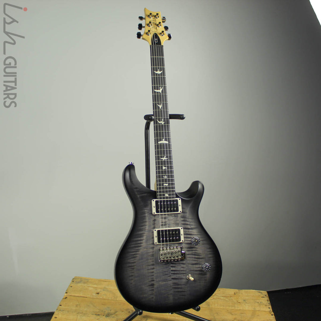 2019 Paul Reed Smith PRS CE 24 Custom Grey Black Smokewrap Satin