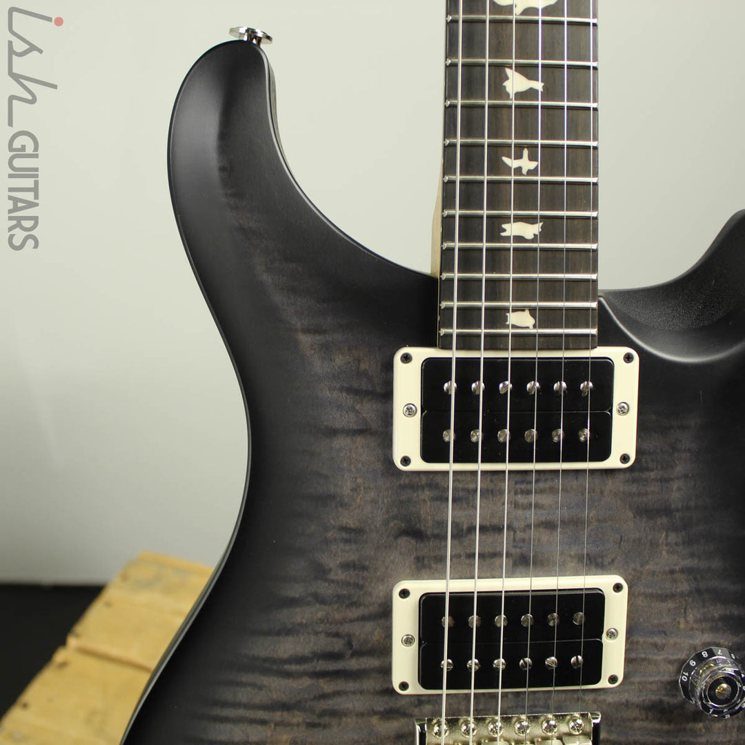 2019 PRS CE 24 Grey Black Smokewrap Satin