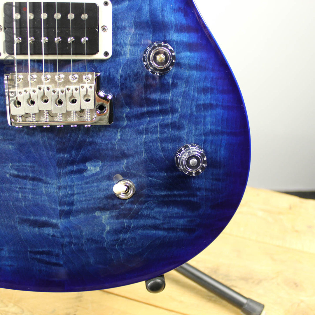 2019 PRS CE 24 Semi-Hollow Faded Whale Blue Burst