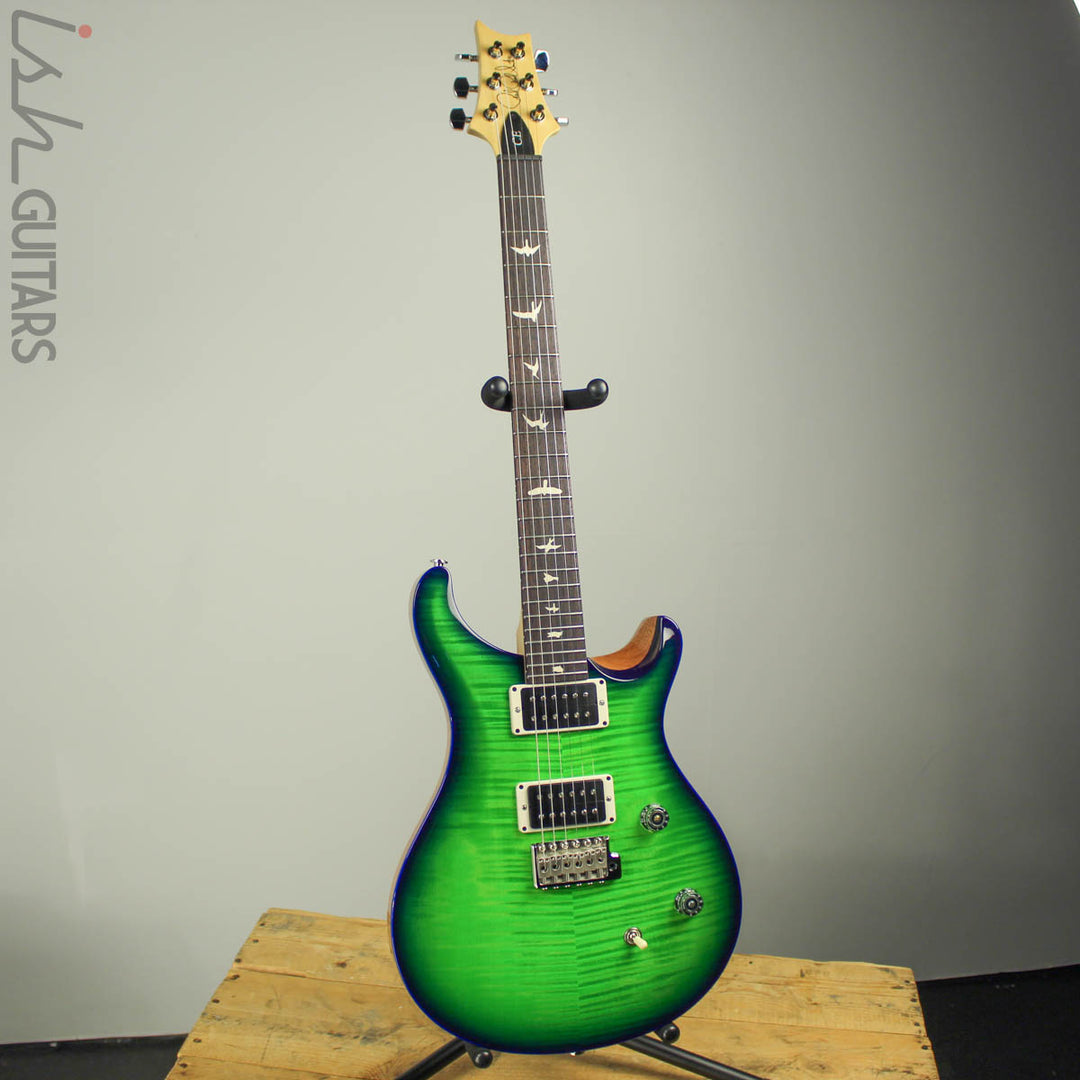 2019 Paul Reed Smith PRS CE 24 Custom Color Eriza Verde Blue Wrap Burst