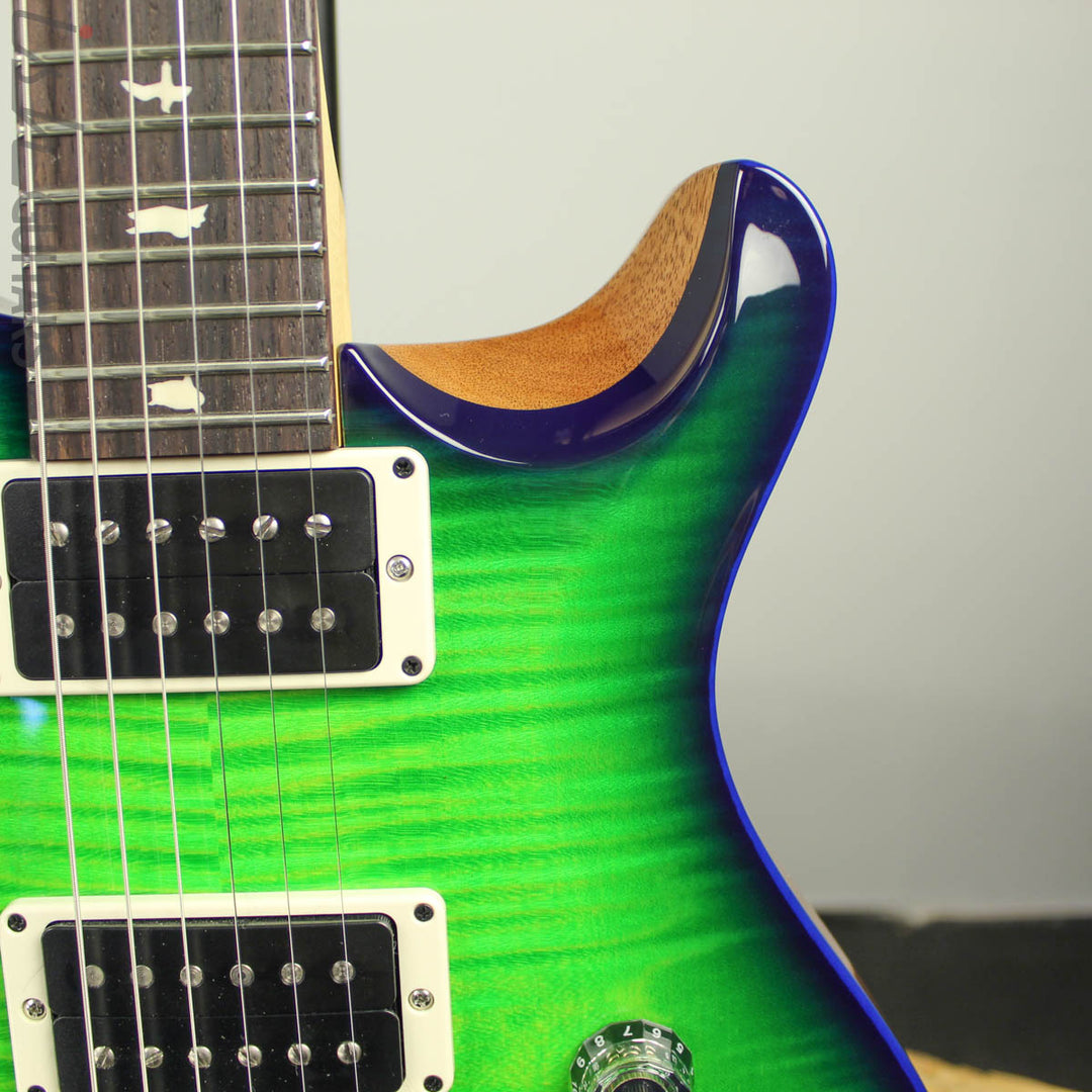 2019 Paul Reed Smith PRS CE 24 Custom Color Eriza Verde Blue Wrap Burst