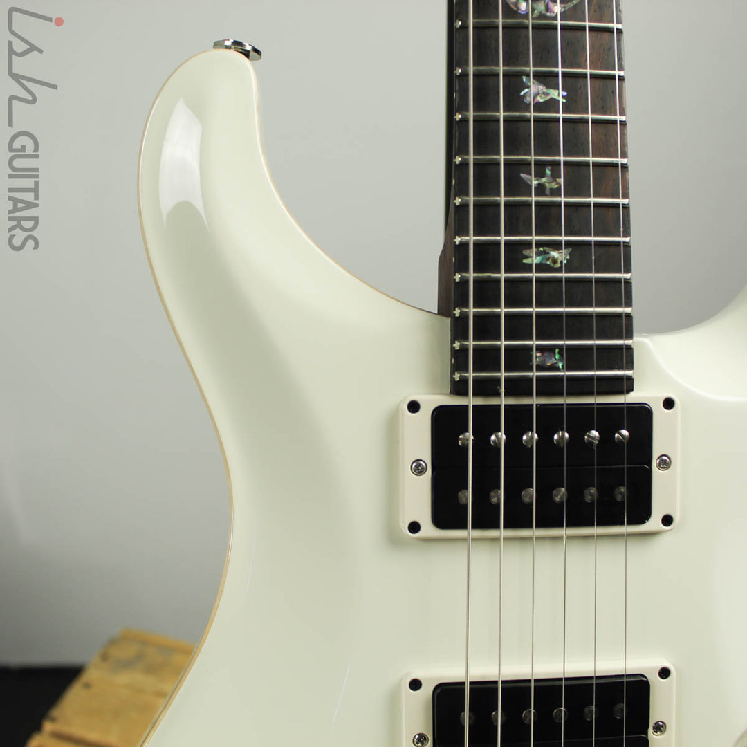 2019 PRS Custom 24 Piezo Solid Rosewood Neck Brazilian Antique White Artist