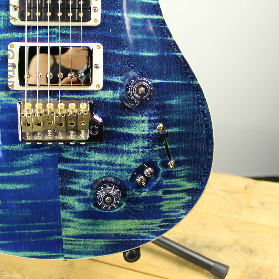 2019 PRS Special 22 Semi-Hollow 10-Top River Blue – Ish Guitars