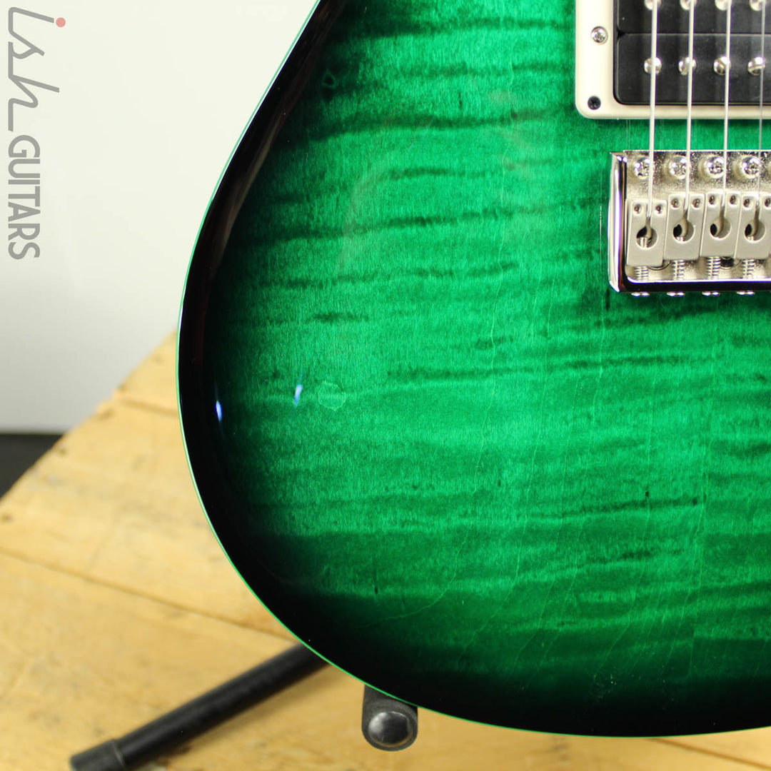 2019 PRS CE 24 Satin Neck Teal Smokeburst