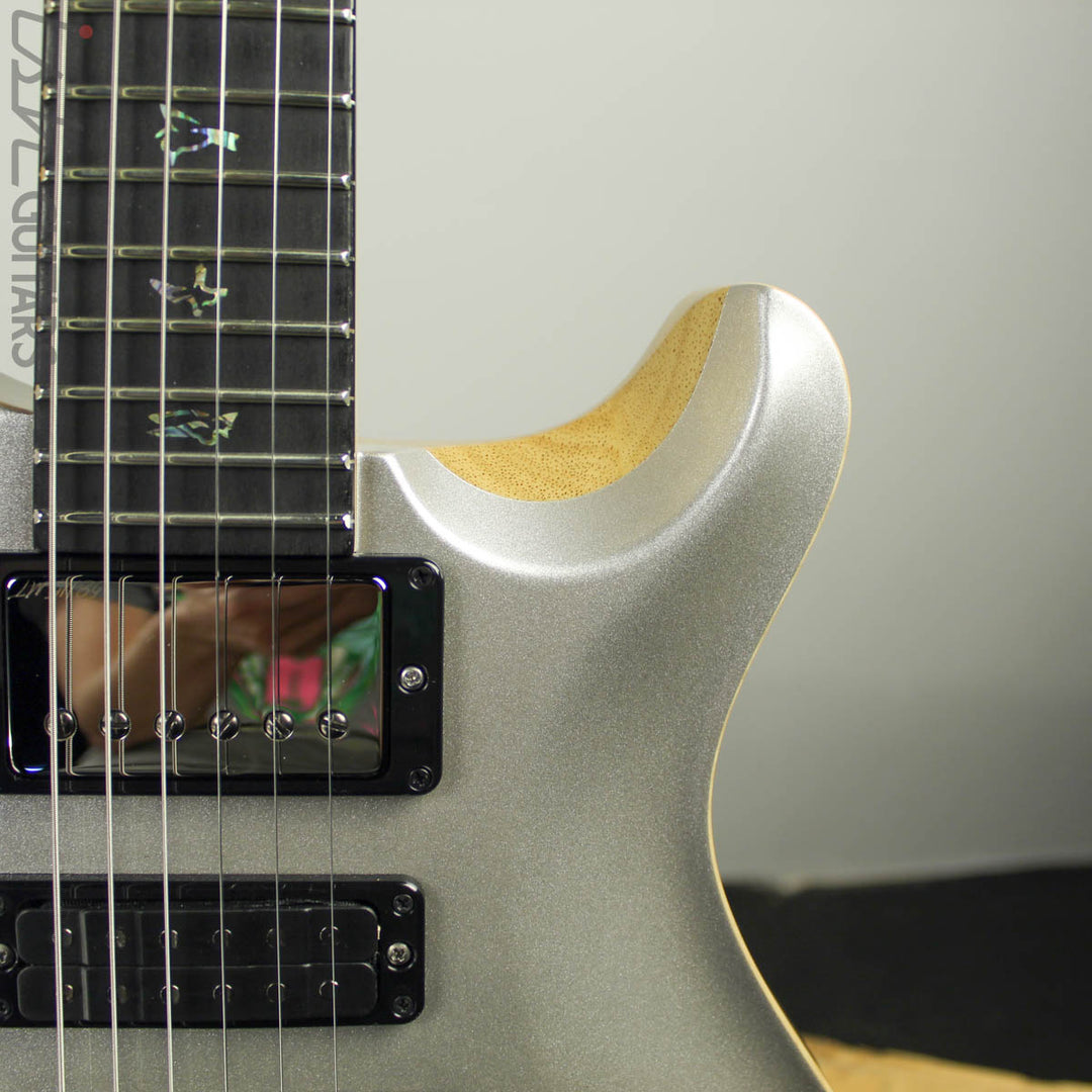 2019 PRS Wood Library Special 22 Semi-Hollow Opaque Platinum