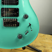 2019 PRS Wood Library Special 22 Semi-Hollow Opaque Seafoam Green
