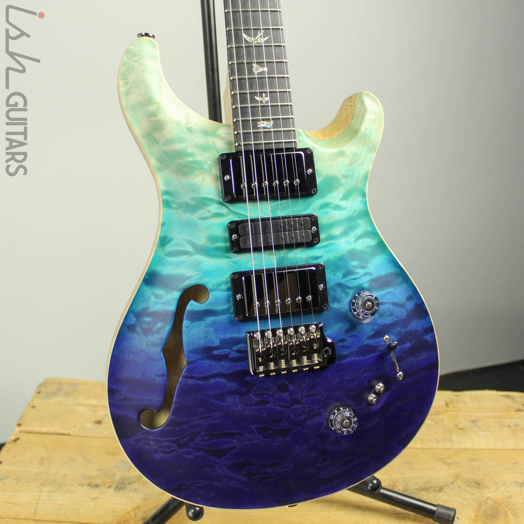 2019 Paul Reed Smith PRS Wood Library Special 22 Blue Fade