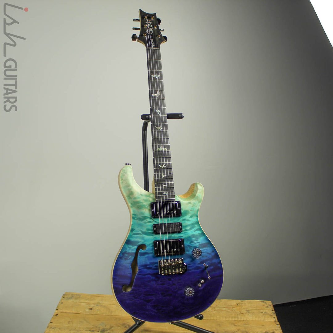 2019 Paul Reed Smith PRS Wood Library Special 22 Blue Fade