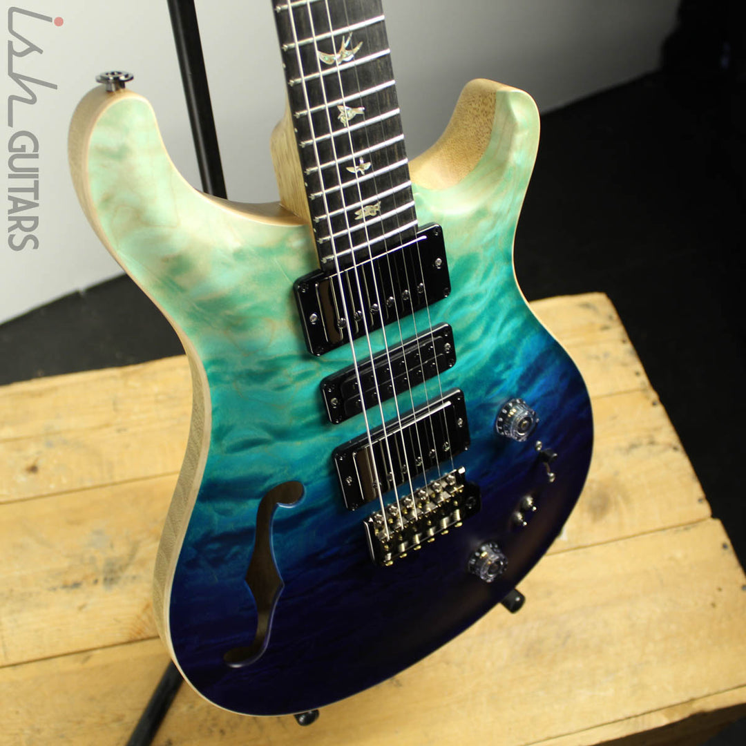 2019 Paul Reed Smith PRS Wood Library Special 22 Blue Fade