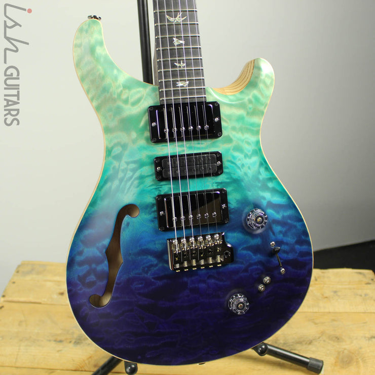 2019 Paul Reed Smith PRS Wood Library Special 22 Blue Fade