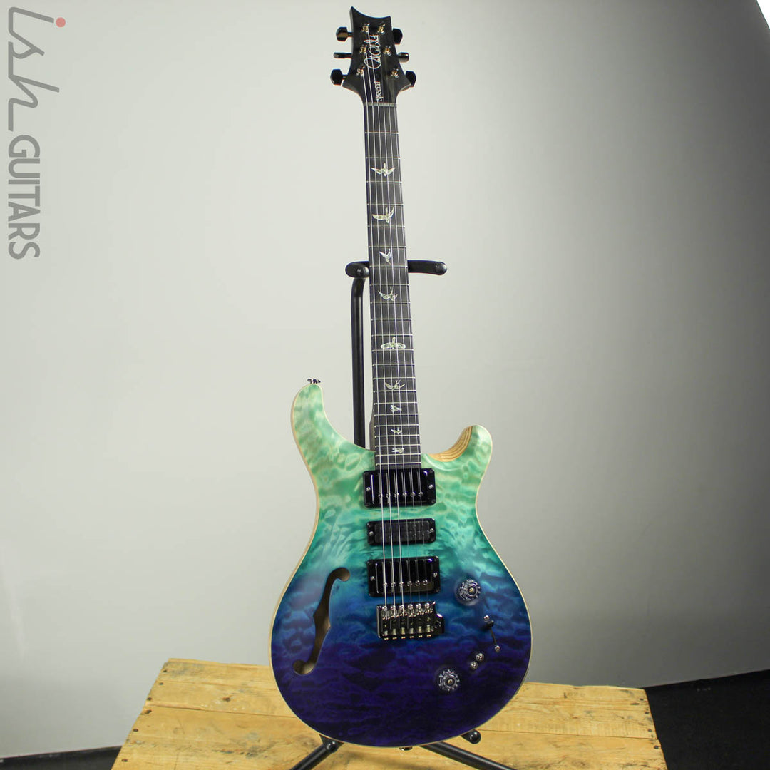 2019 Paul Reed Smith PRS Wood Library Special 22 Blue Fade