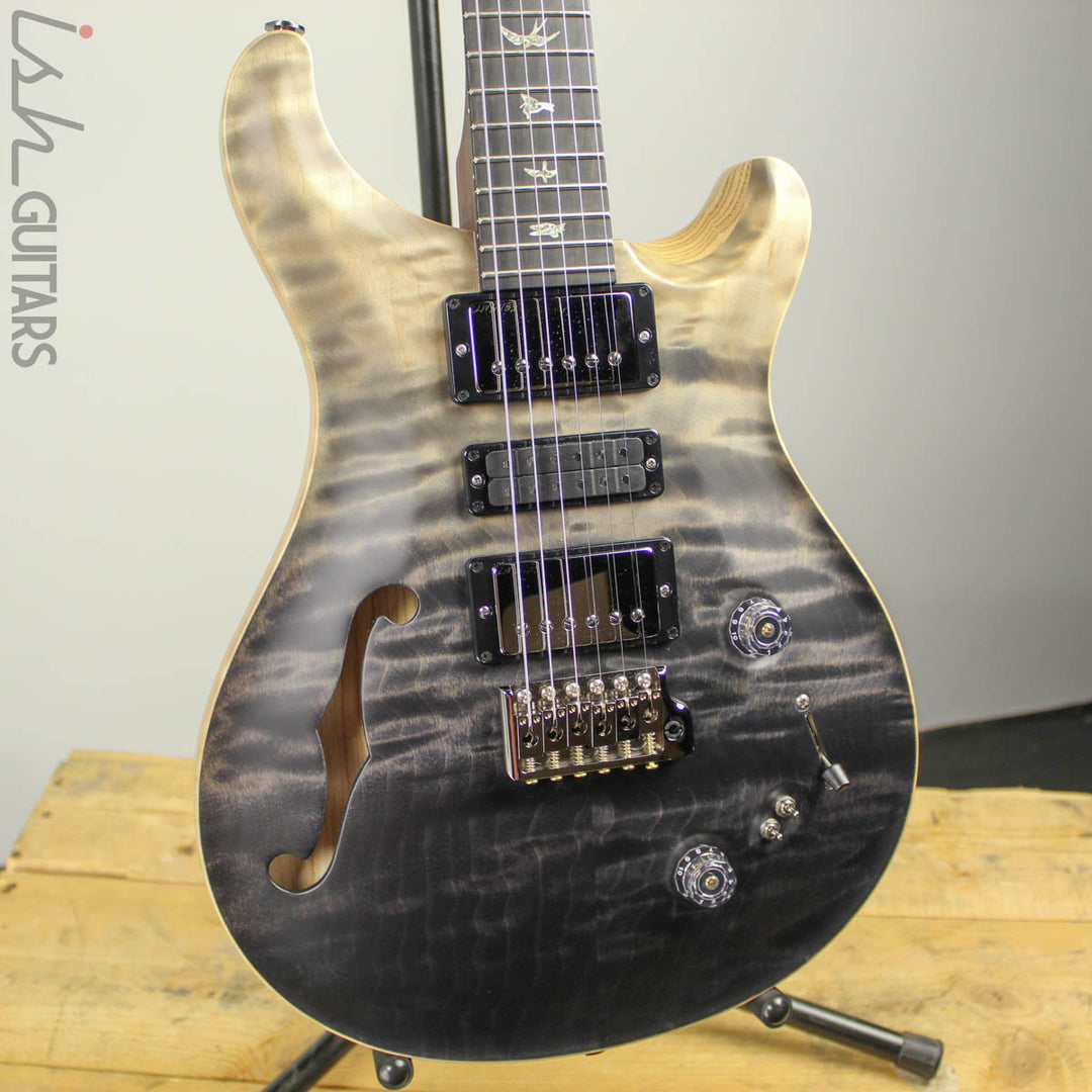 2019 Paul Reed Smith PRS Wood Library Semi-Hollow Special 22 Grey Black Fade