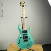 PRS Wood Library Special 22 Semi-Hollow Opaque Seafoam Green