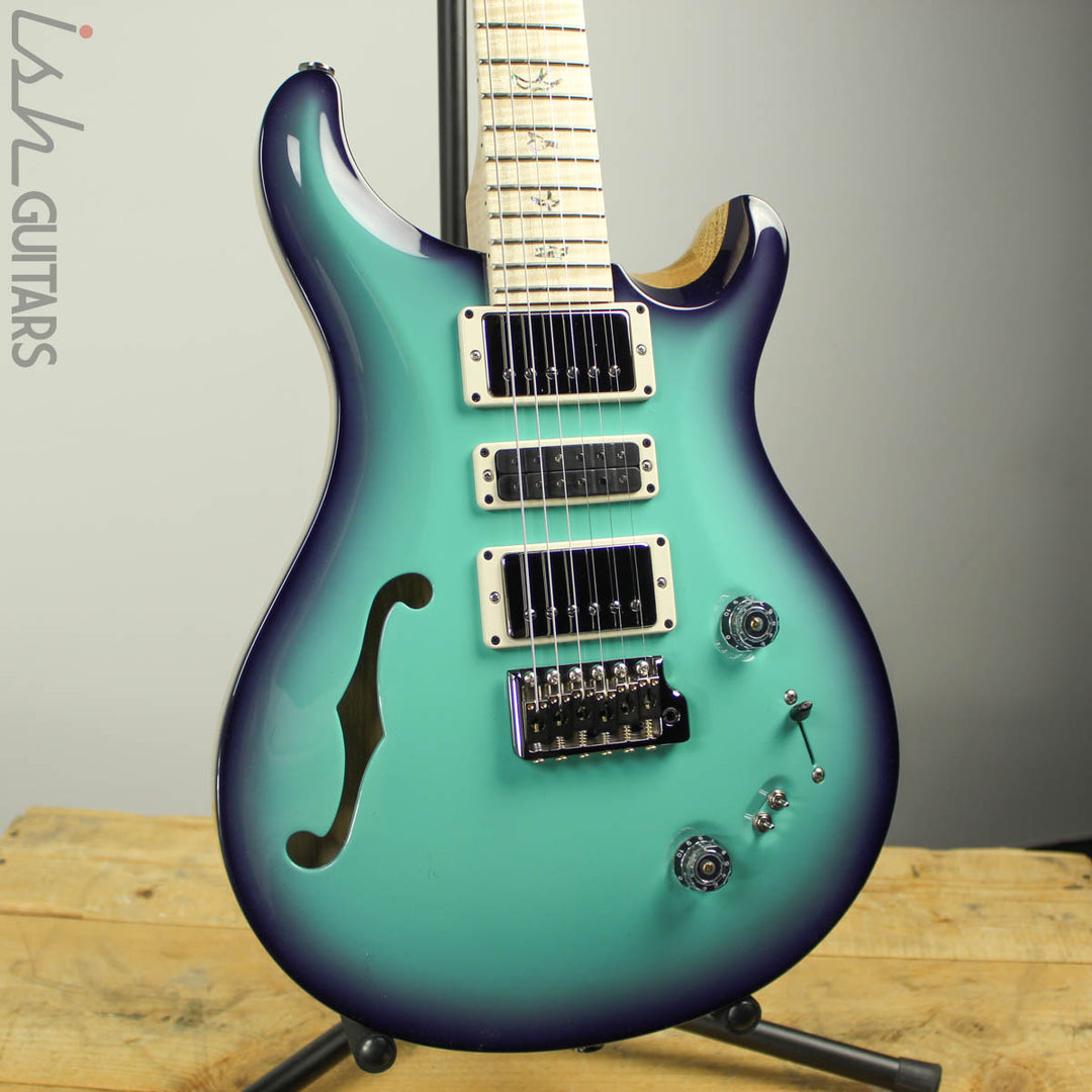2019 Paul Reed Smith PRS Wood Library Special 22 Semi-Hollow Opaque Ocean Burst