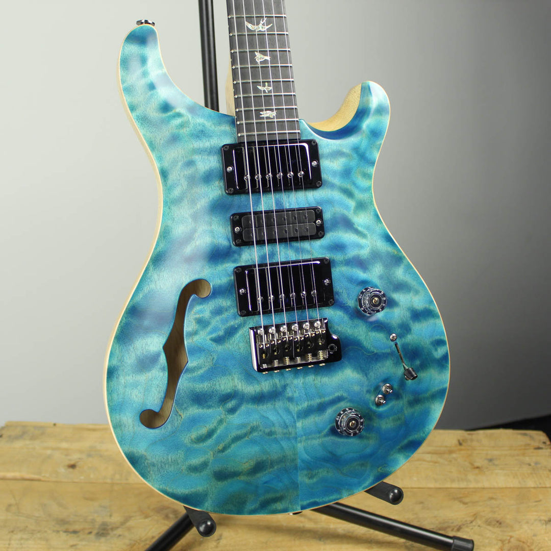 2019 PRS Wood Library Special 22 Aquabluex Satin