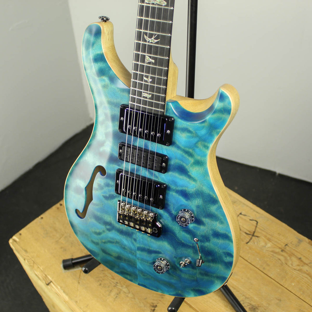 2019 PRS Wood Library Special 22 Aquabluex Satin