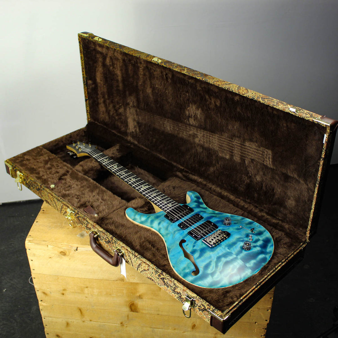 2019 PRS Wood Library Special 22 Aquabluex Satin