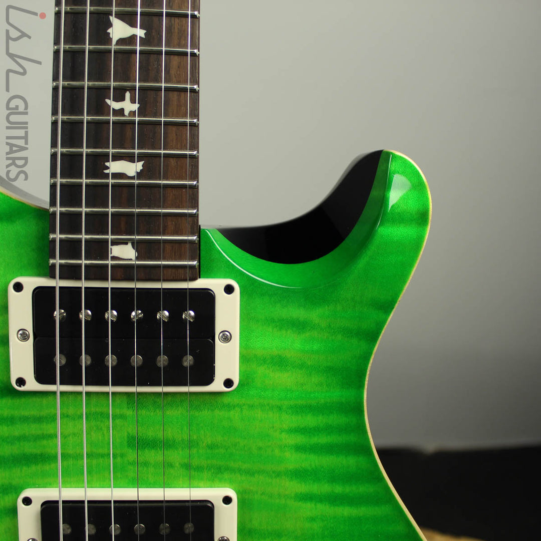 2019 PRS CE 24 Semi-Hollow Eriza Verde Custom Color Painted Neck