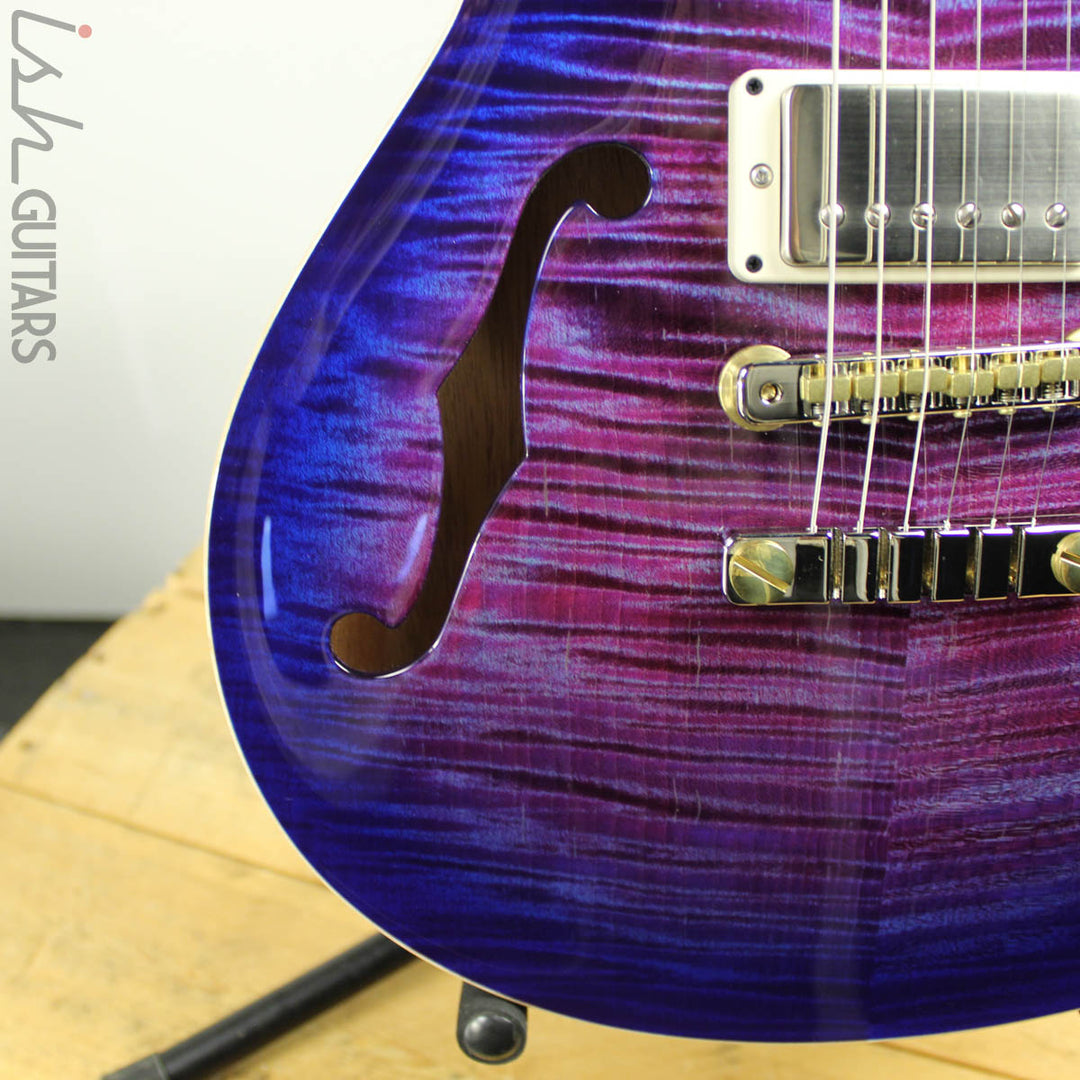 2019 PRS McCarty 594 Singlecut Semi-Hollow Limited Edition Violet Blue Burst