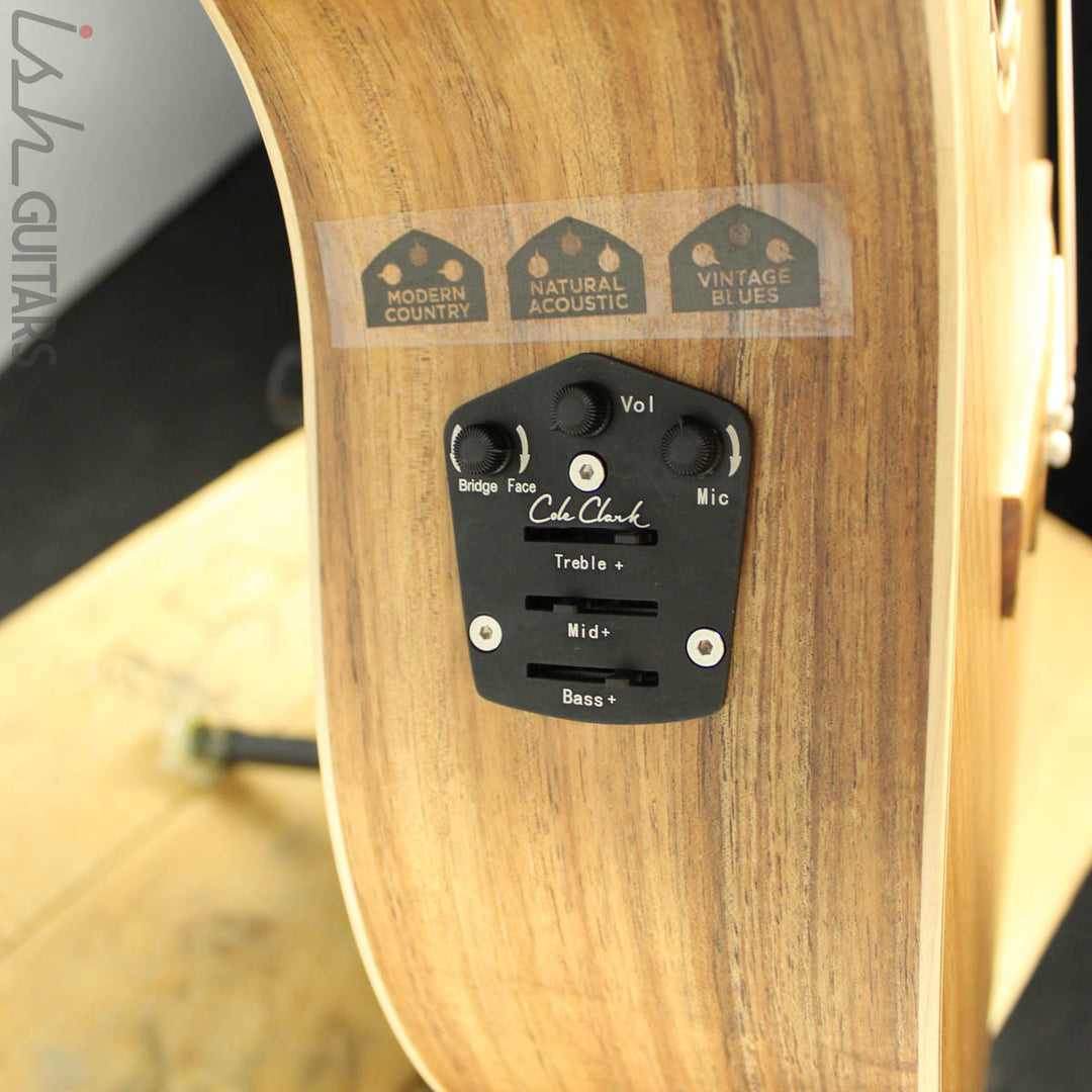 Cole Clark Angel AN2EC-BLBLSB Australian Blackwood