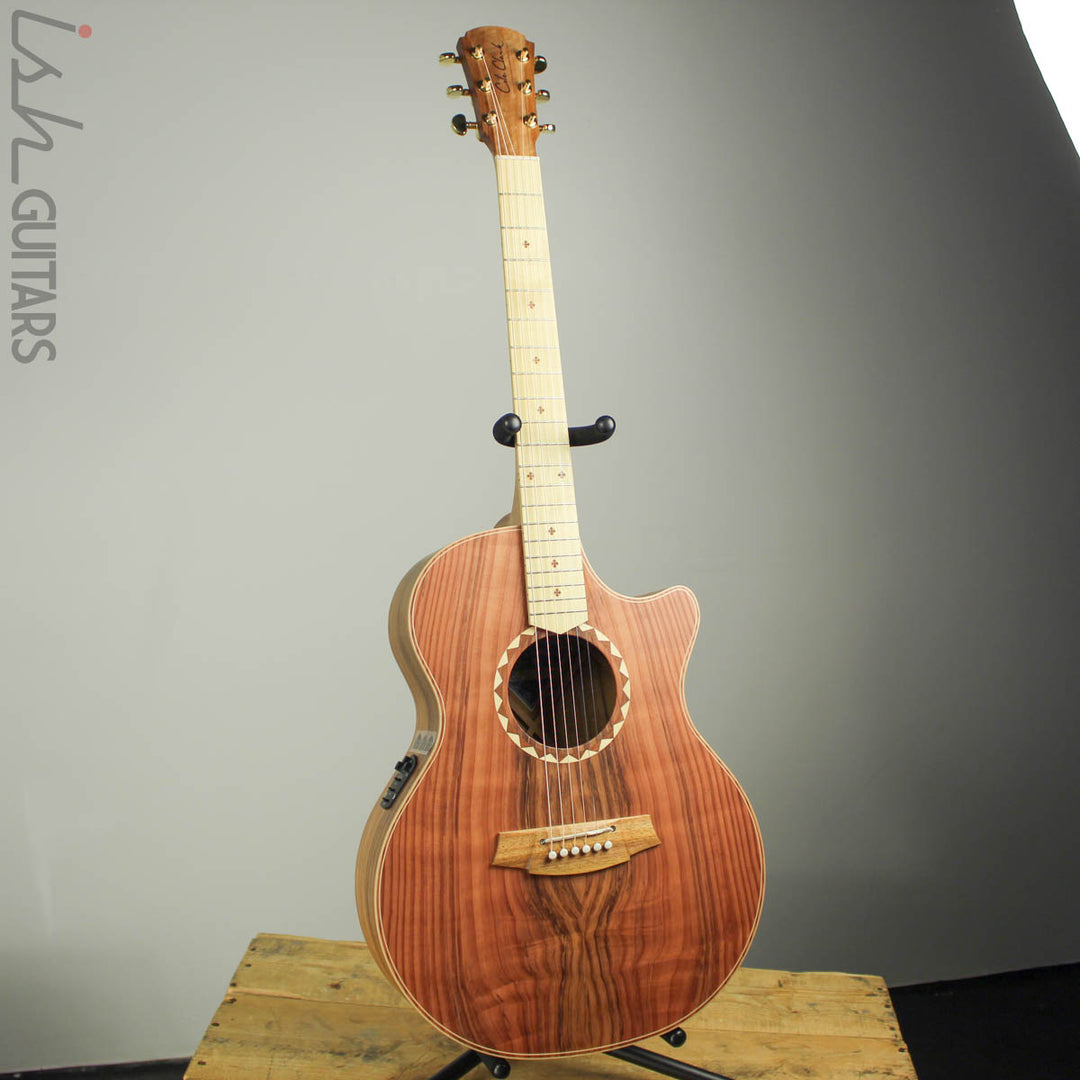 Cole Clark Angel AN2EC-RDBLSB Redwood Top w/ Blackwood Back and Sides