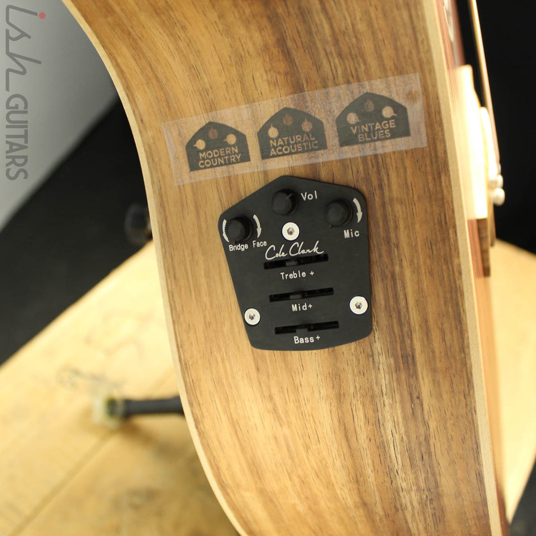 Cole Clark Angel AN2EC-RDBLSB Redwood Top w/ Blackwood Back and Sides