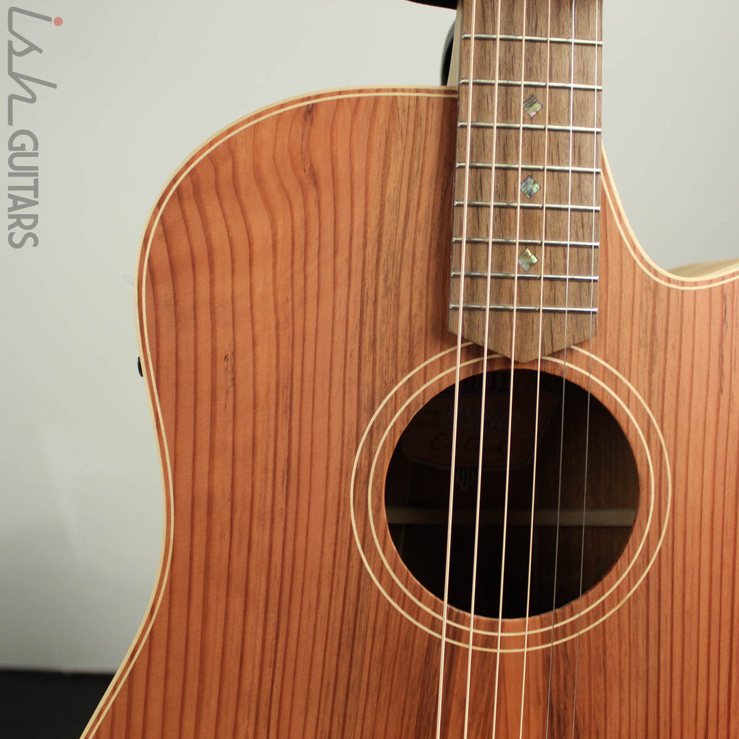 Cole Clark Fat Lady 2 FL2EC-RDBL Redwood Blackwood B-Stock