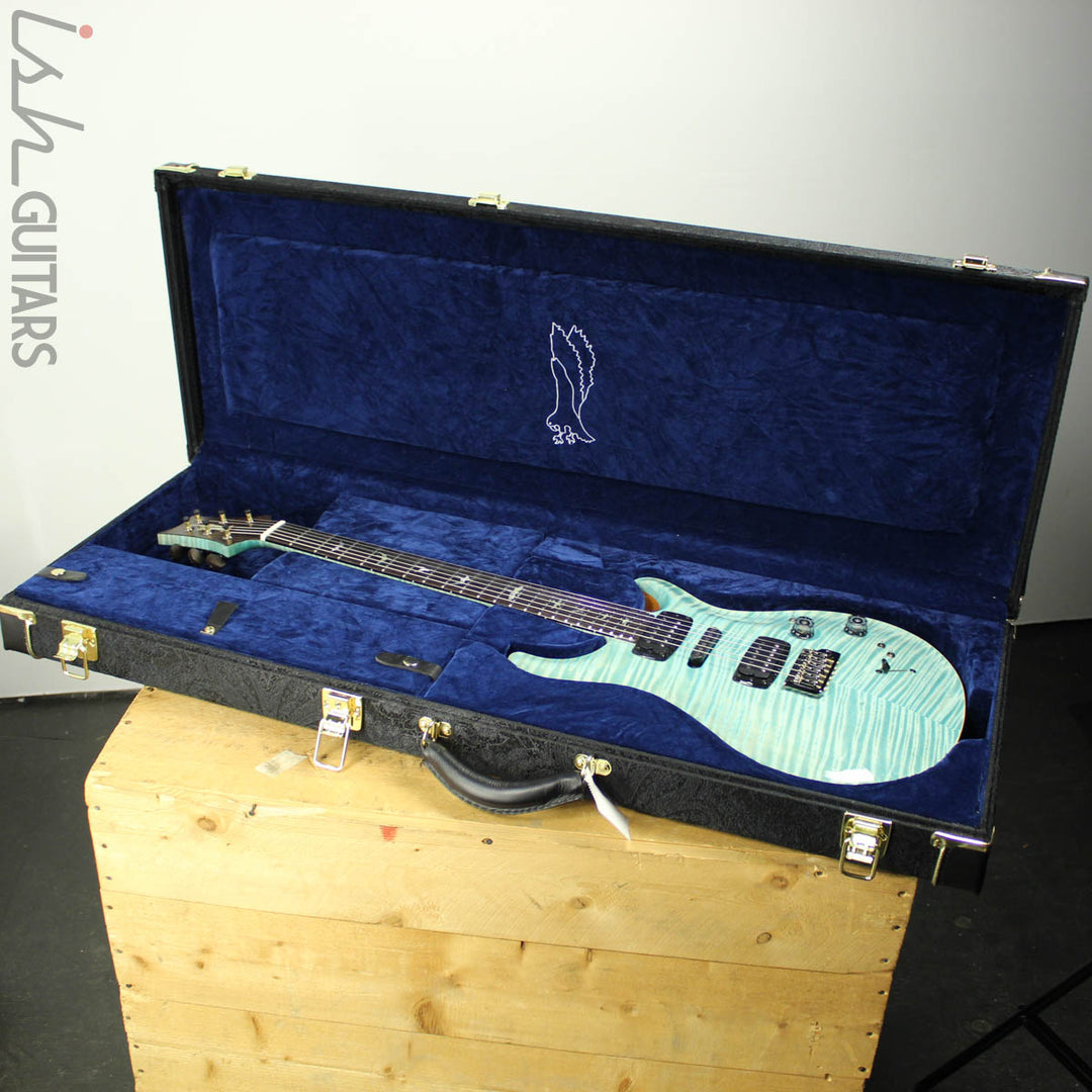 2019 PRS Modern Eagle V Private Stock Limited Glacier Blue