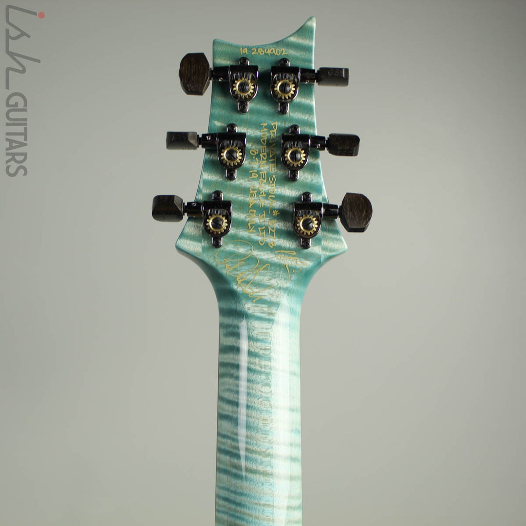 2019 PRS Modern Eagle V Private Stock Limited Glacier Blue