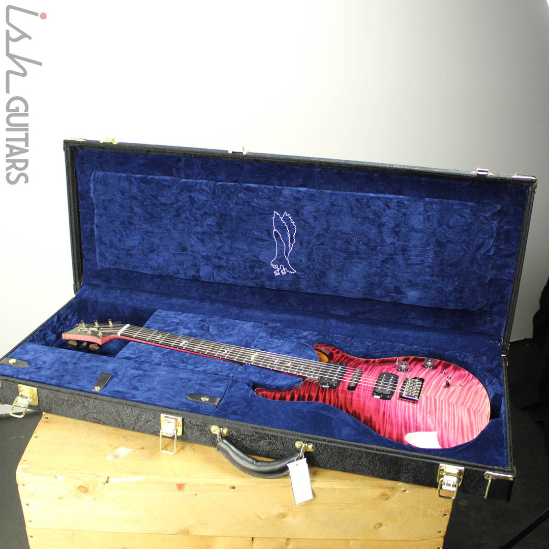 2019 PRS Modern Eagle V Private Stock Limited Raspberry Dragon&